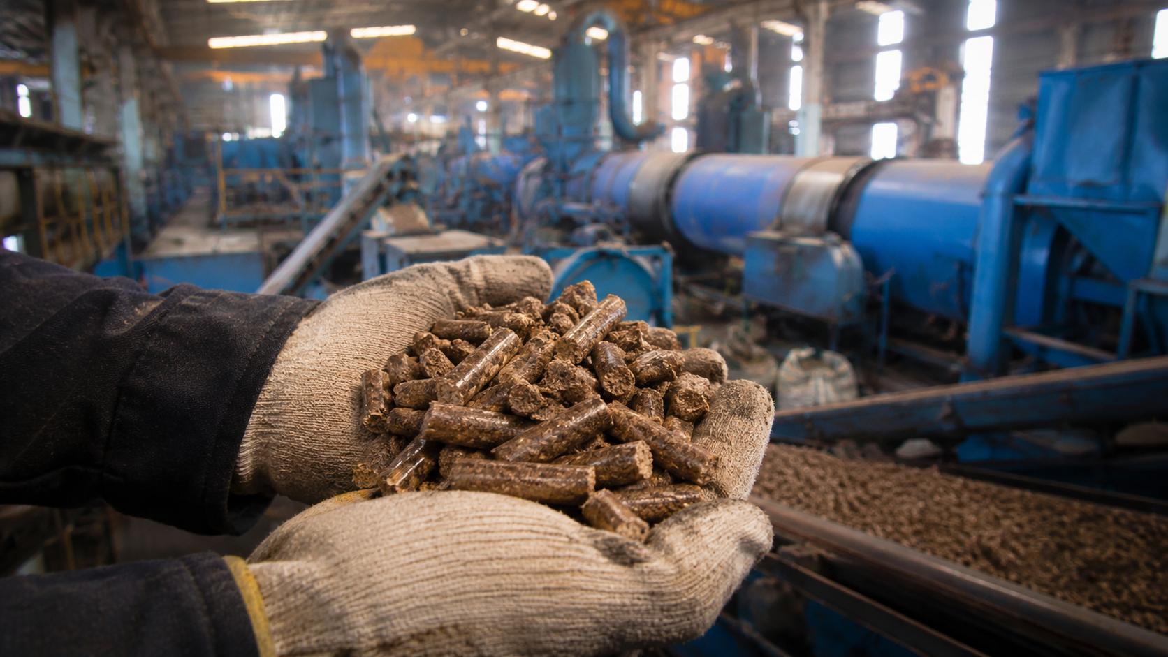 Finished biochar pellets for metallurgical and industrial applications
