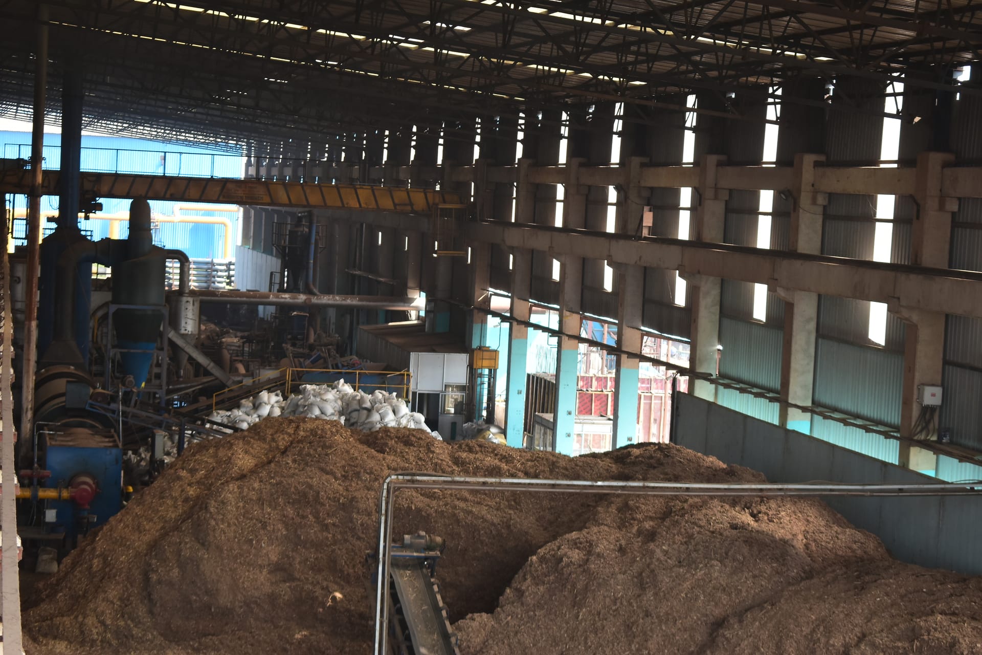 Biomass processing operations on the factory floor