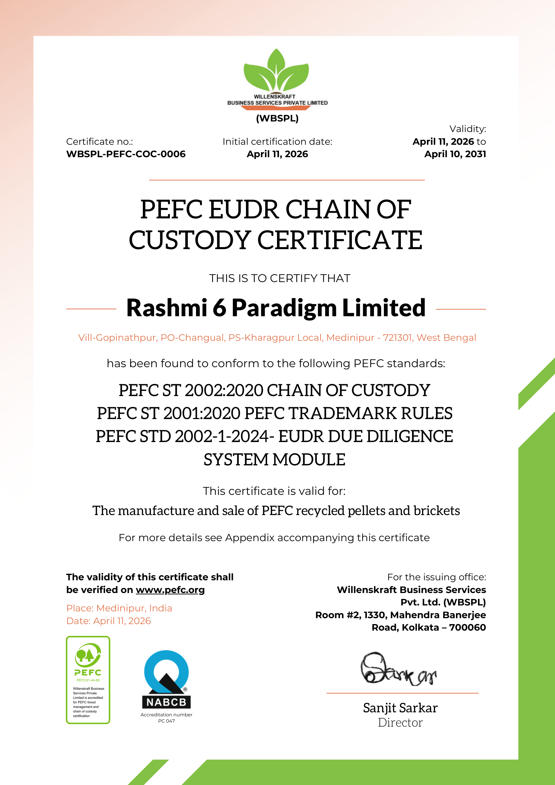 PEFC EUDR