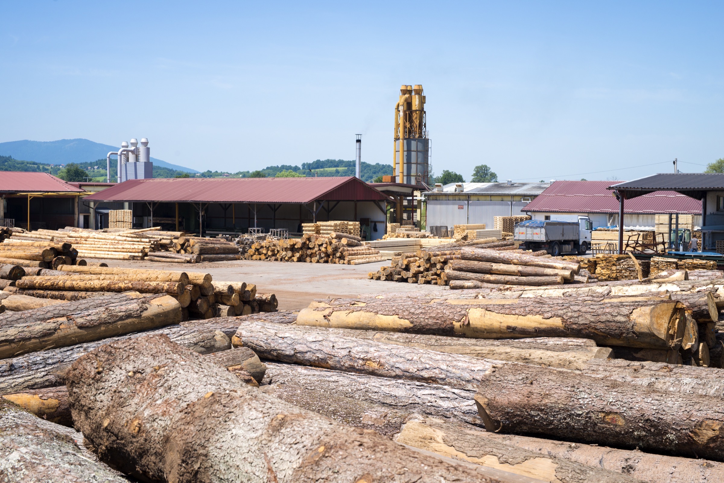 Biomass processing facility closing the circular loop