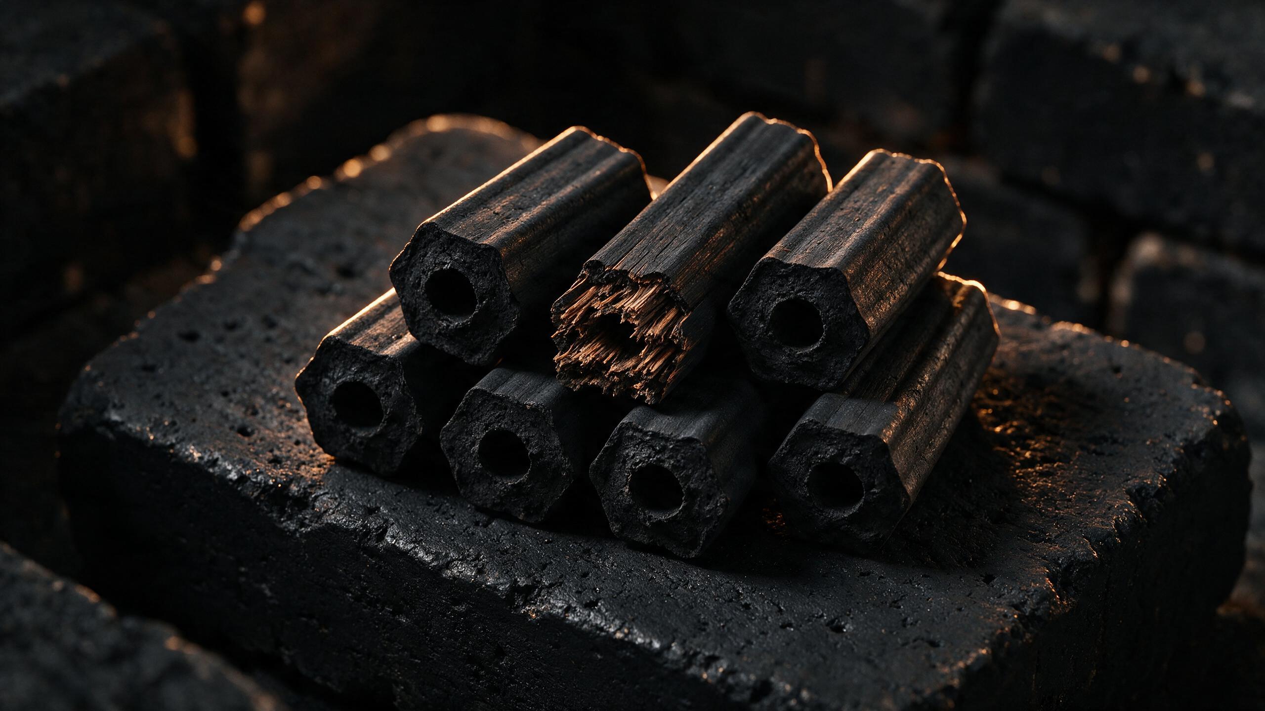 Bamboo Charcoal Briquettes