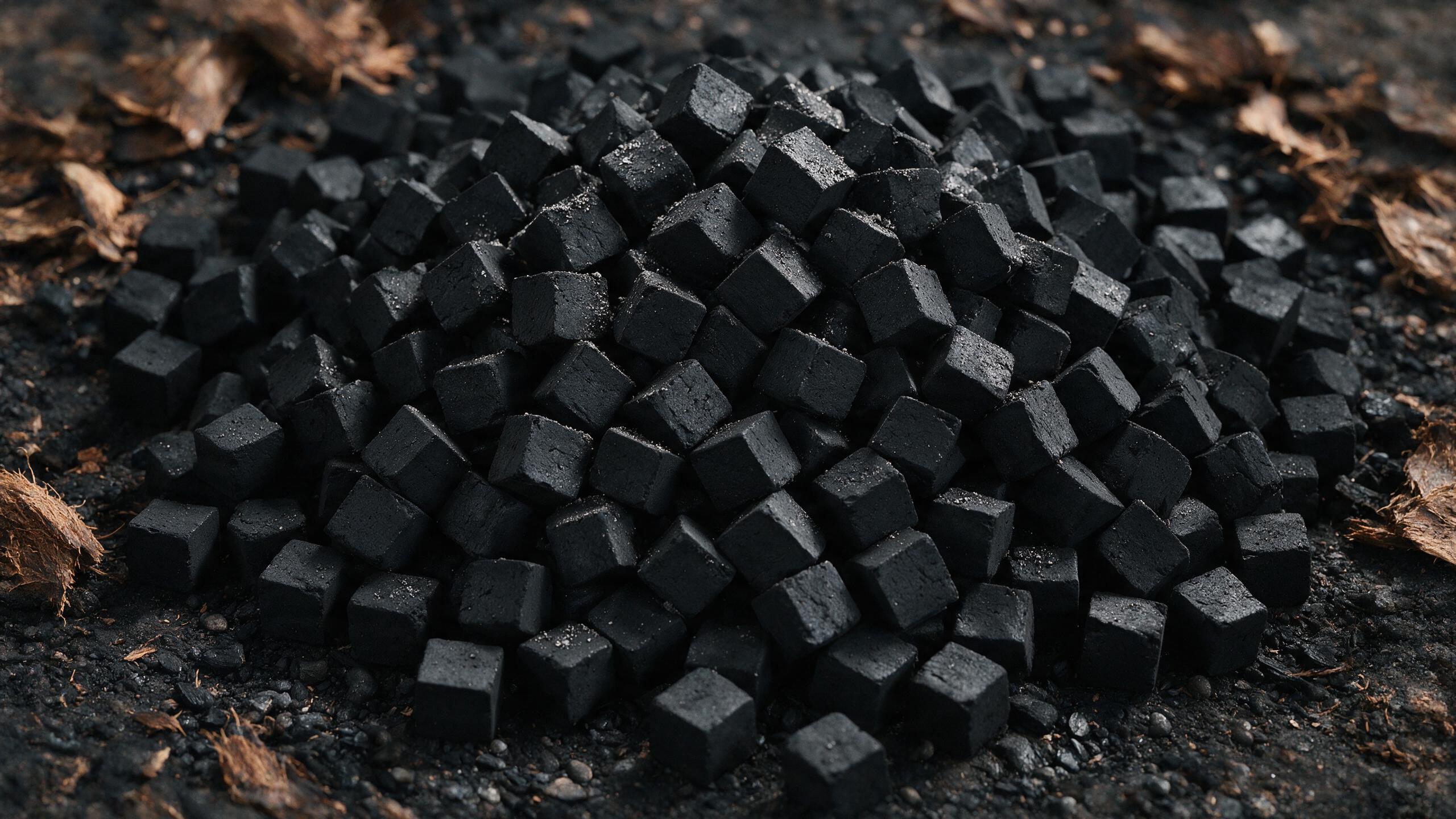 Coconut Charcoal Briquettes